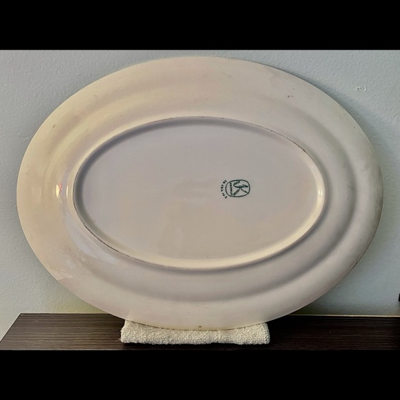 VINTAGE KNOWLES T.M. USA 49-2, OVAL SERVING PLATE… - Picture 3 of 5